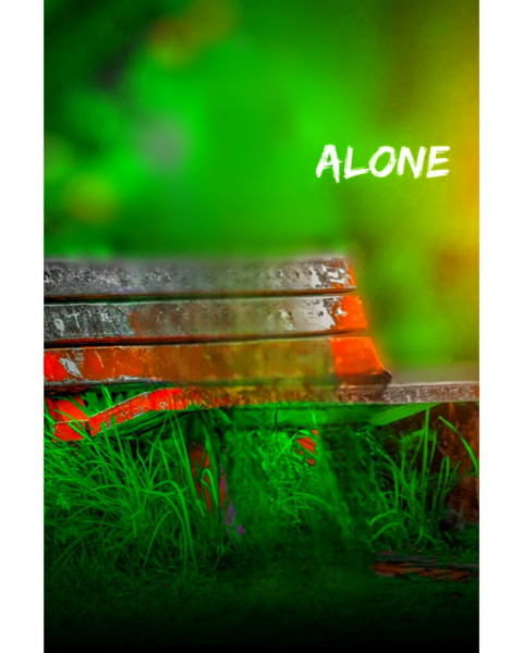 Alone background for editing