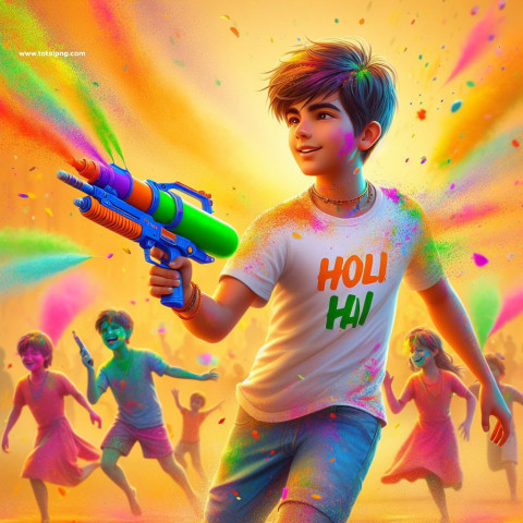 10+  Happy Holi Ai photo Image 2024