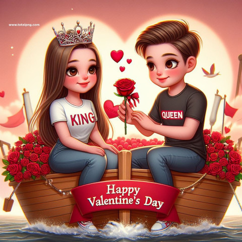 100+  Valentine day ai images download png