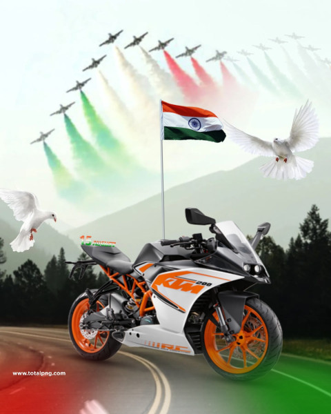 15 august ktm Bike Background