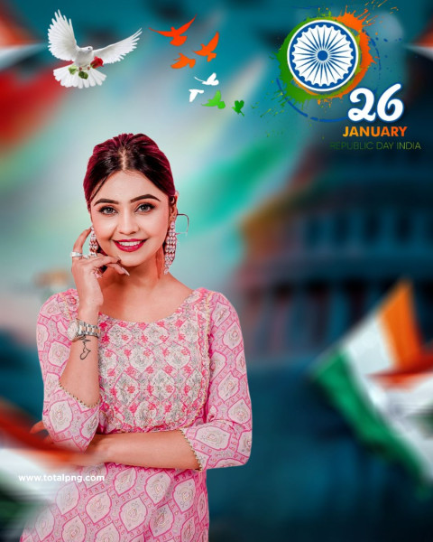 1500+  26 January Republic Day Editing Background