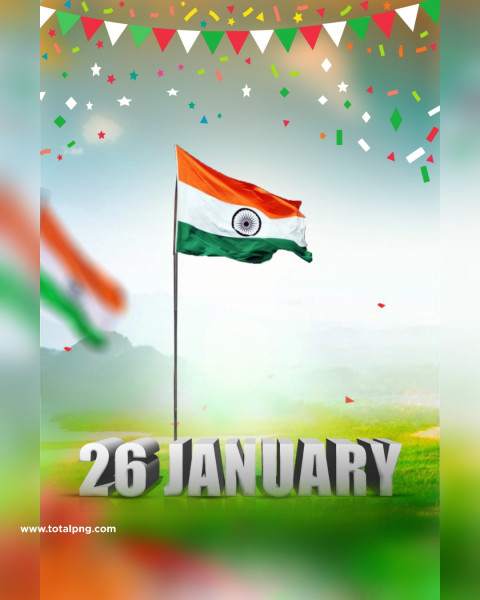 1500+  26 January Republic Day Editing Background 2024