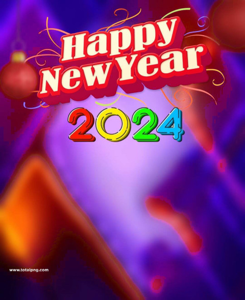 2000+ Happy New Year 2024 Editing Background 2024
