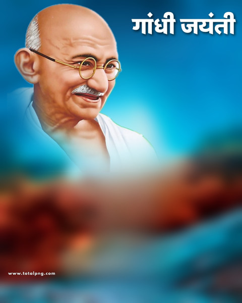 2 October Gandhi jayanti editing background