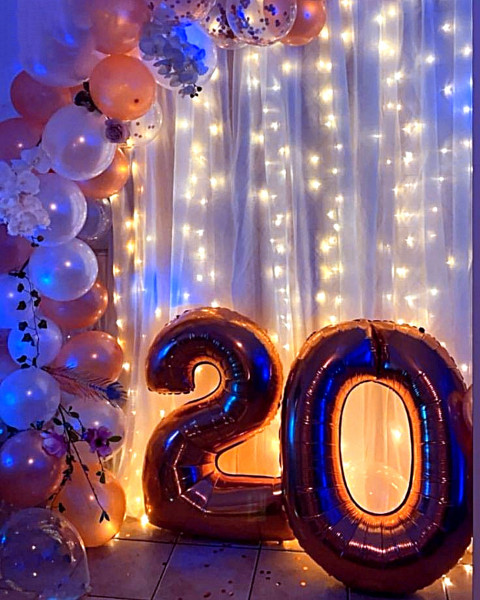 20 birthday editing background