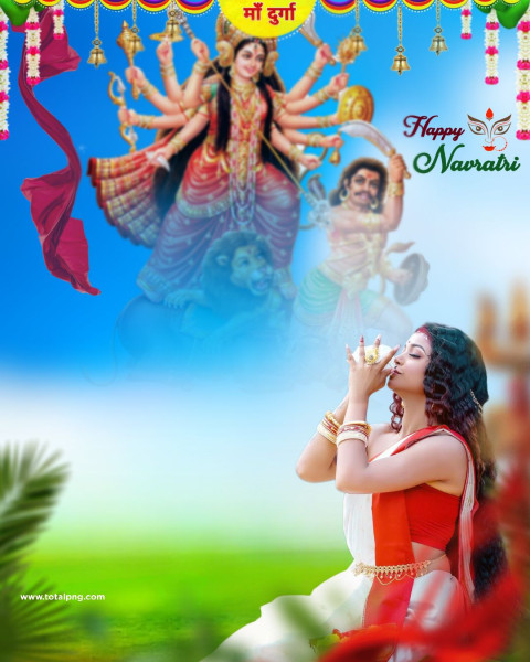(2000 ) Best Happy Navratri Editing Background Girl Full HD