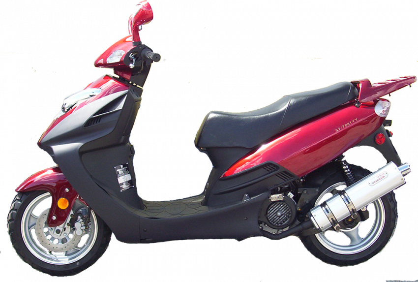 2022 Scooter With Transparent Background