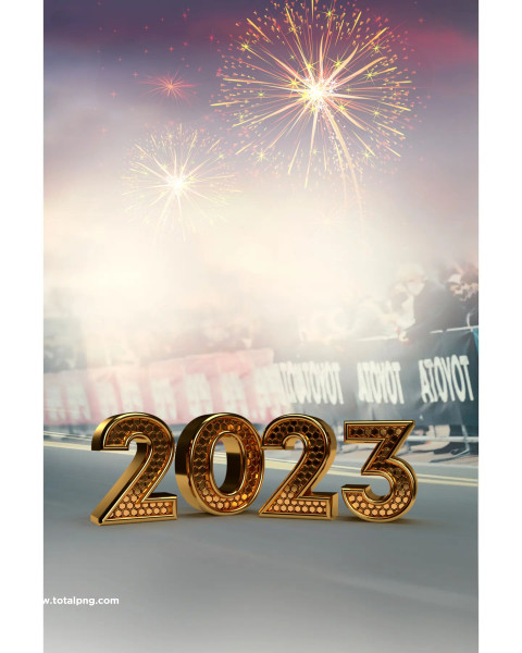 2023 Happy New Year Background