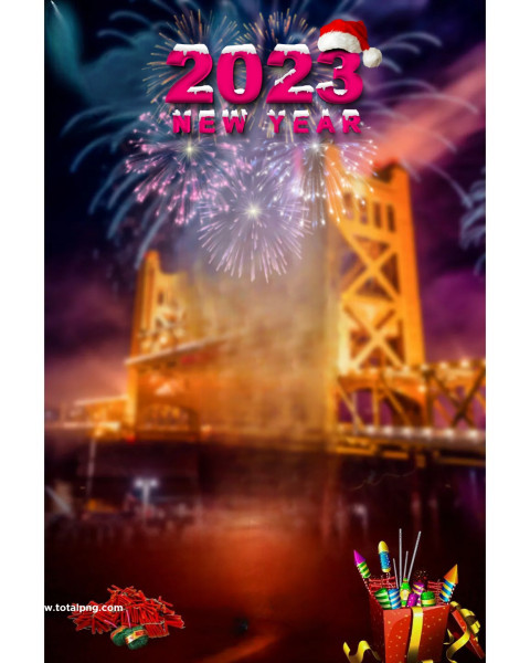 2023 hd new year background