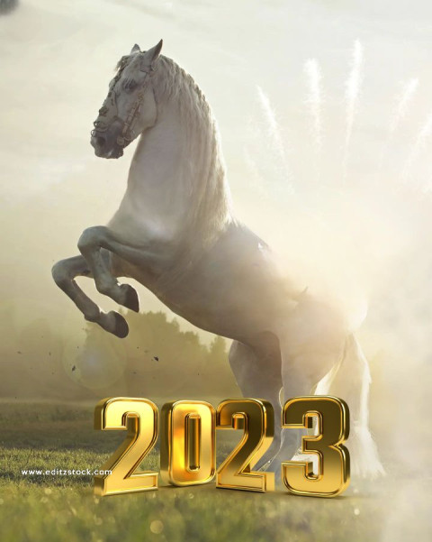 2023 hd new year editing background