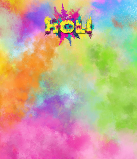 2023 HOLI EDITING BACKGROUND FREE