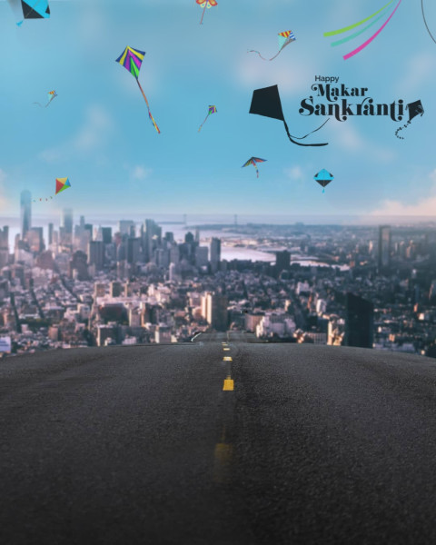 2023 makar sankranti editing background