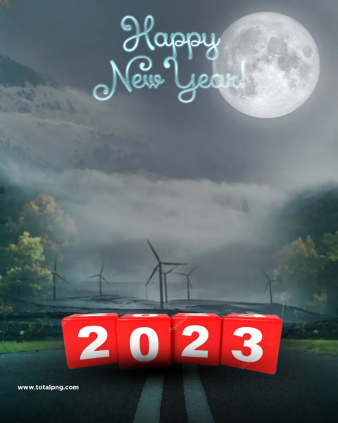 2023 night editing background