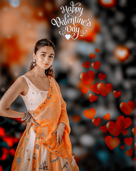 2023 valentine day editing background