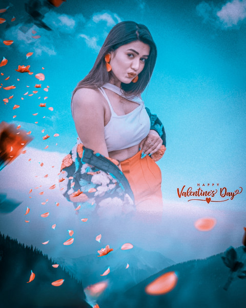 2023 valentine day editing background