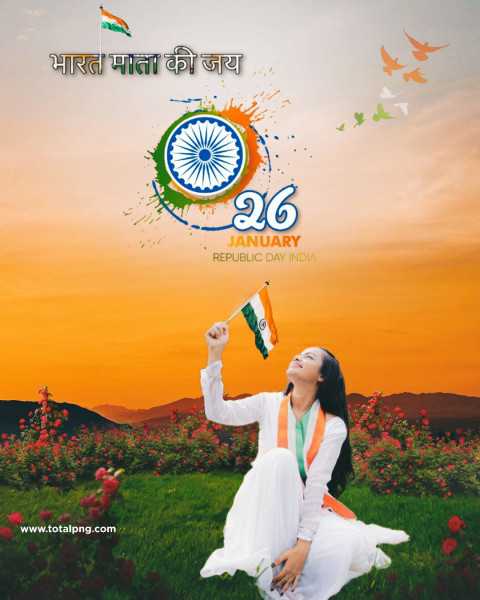 2024 Amazing 26 January Picsart Photo Editing Girl Background