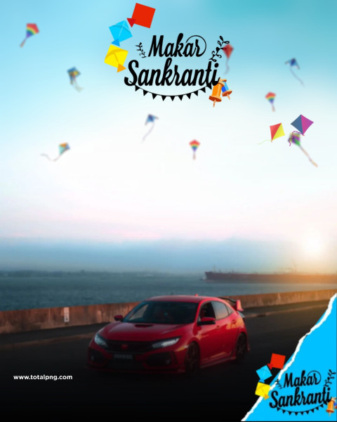 2024 Happy makar sankranti photo editing background Full Hd