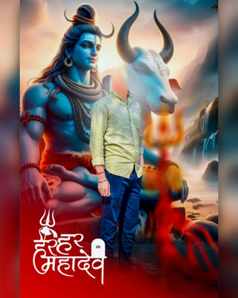 2024 maha shivratri photo editing background