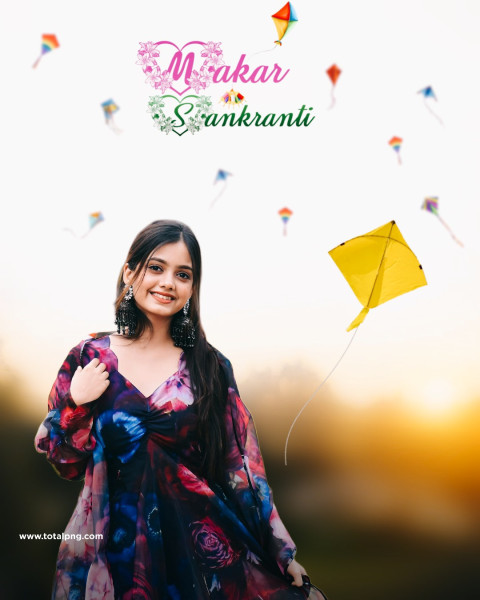 2024 Makar Sankranti Photo Editing Background Hd Free Download