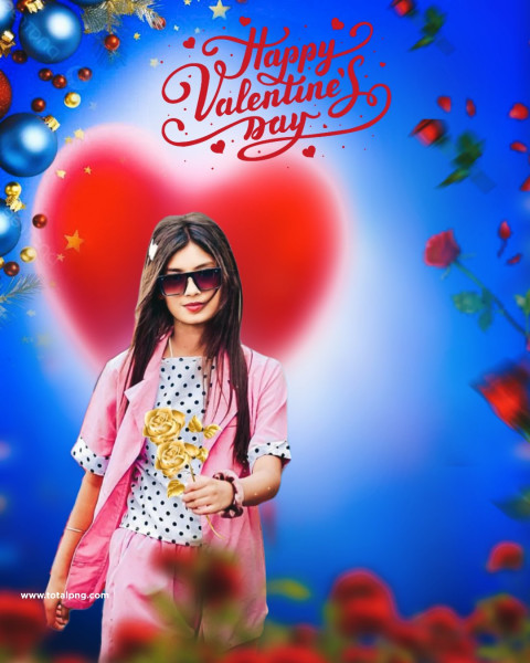 2024 Valentine Day Editing Background Hd