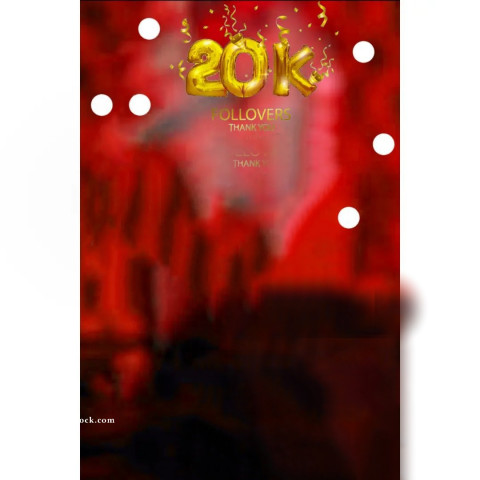 20k Followers Complete Cb editing background