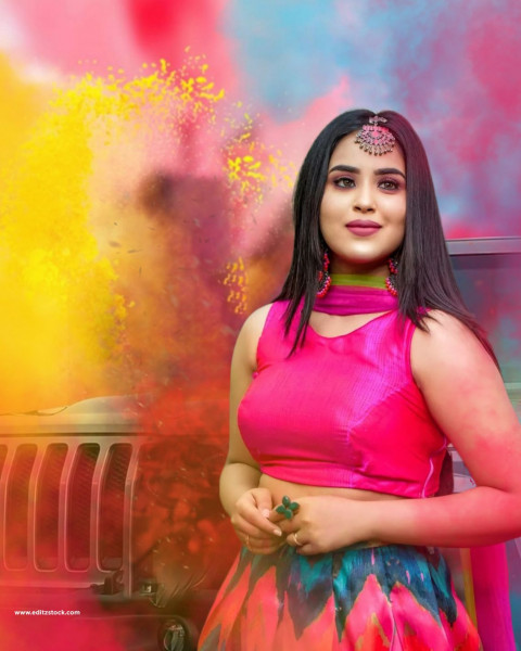 Holi Special Cb Editing Backgrounds With Girls