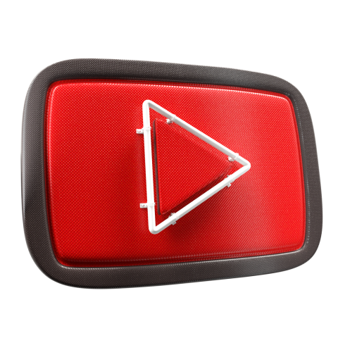 3d yt logo png images