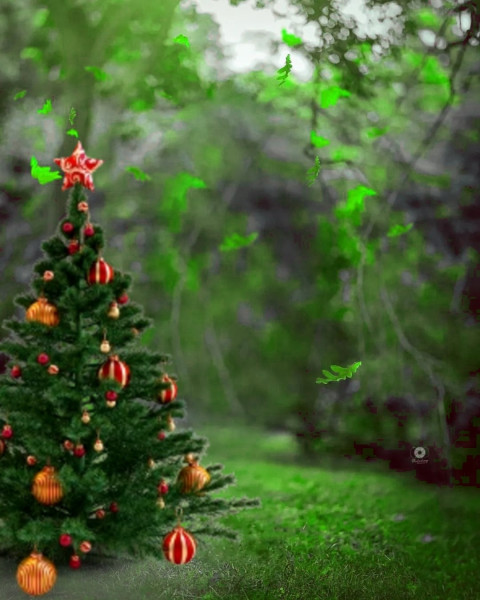 4k christmas editing background hd