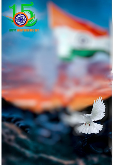 75th 15 august editing background