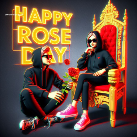 Ai Happy Rose Day Photo Generate  Valentine's Week 2024