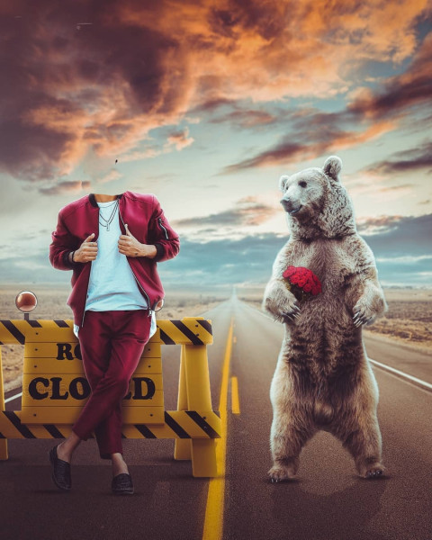 Animal lover editing background