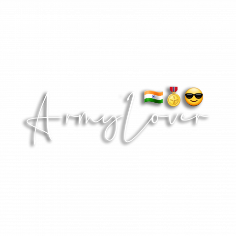 Army lover Text PNG Transparent Images Free Download