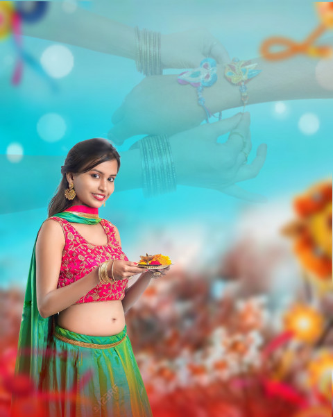 Autodesk Raksha bandhan editing background