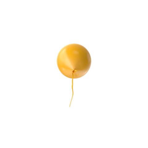 Balloon Down Side PNG Transparent Images Free Download
