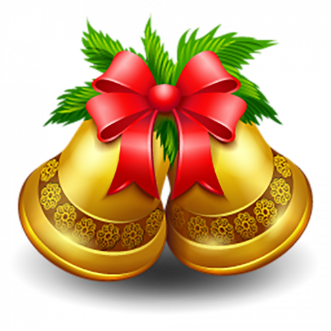 Bell christmas png full hd