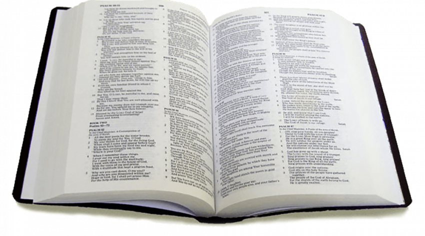 bible opened transprent png