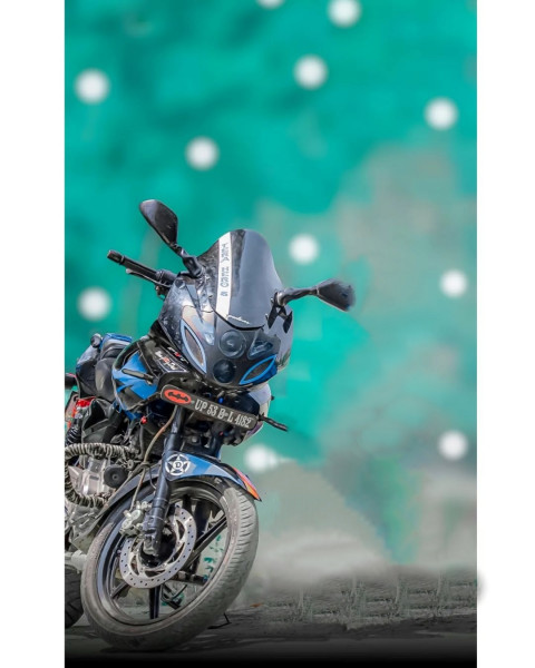 Bike Cb Photo Editing Background Bokeh Effect