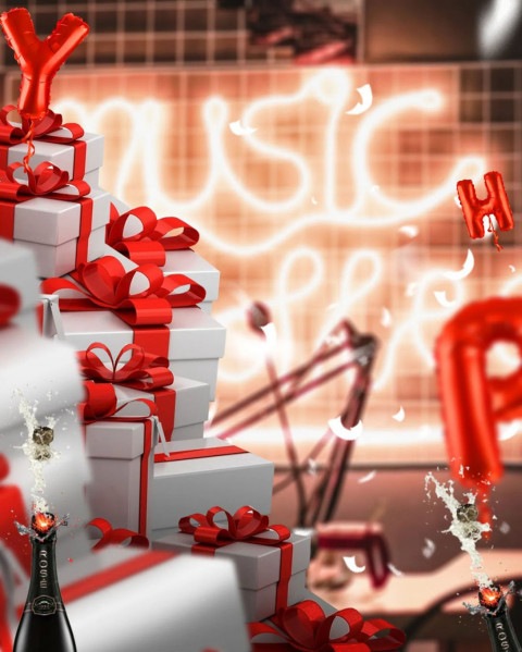 Birthday hd editing background