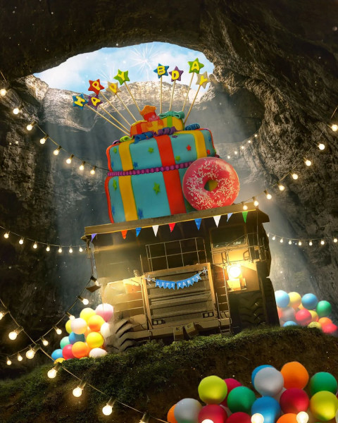 Birthday sonyjackson editing background