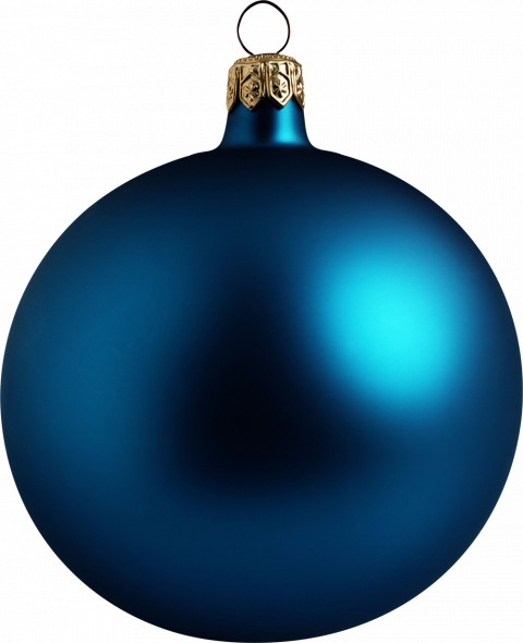 Blue christmas transparent png