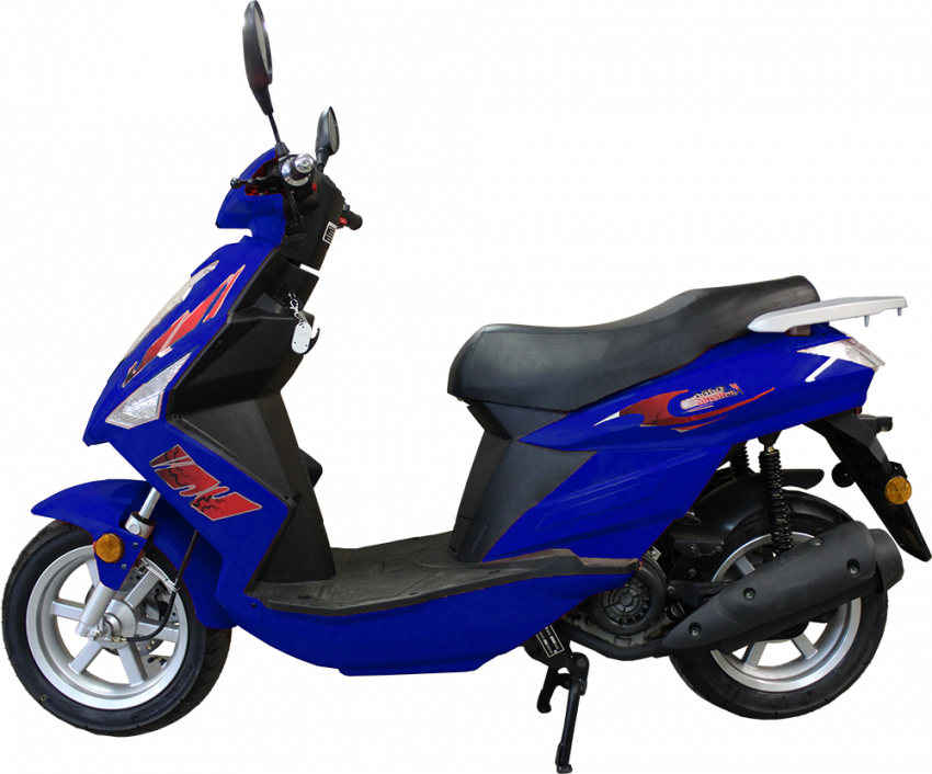 Blue Scooty Png
