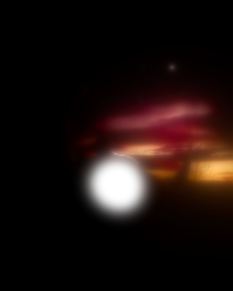 Blur glow transparent png