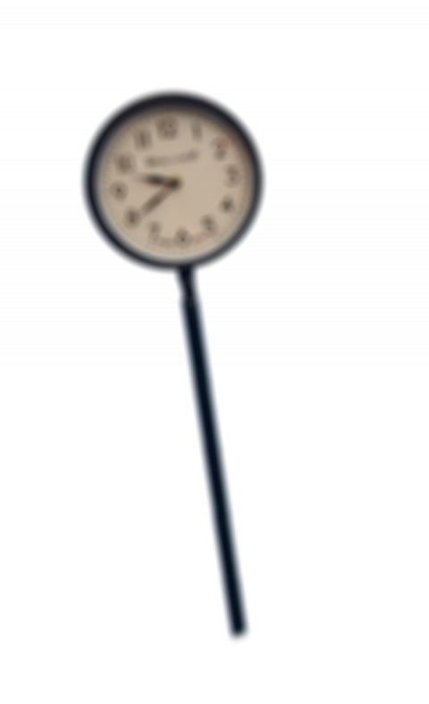 Blur watch transparent