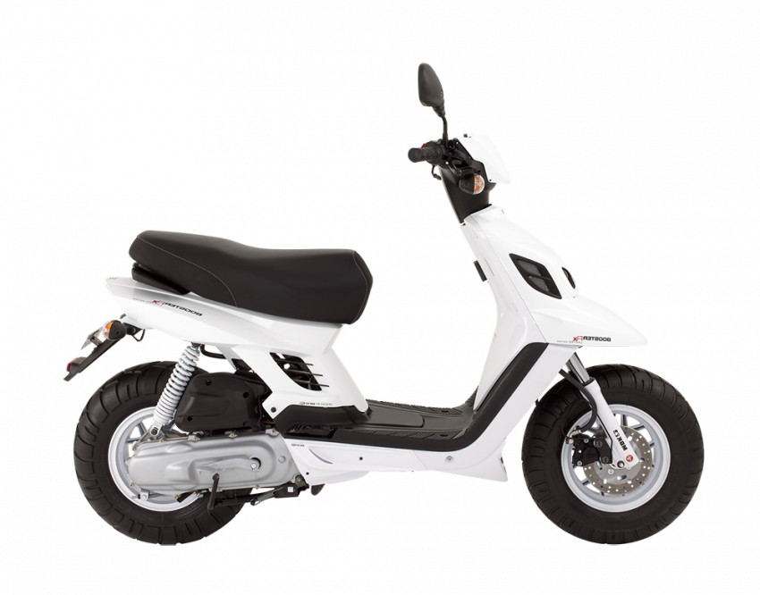 Booster Scooter With Transparent Background