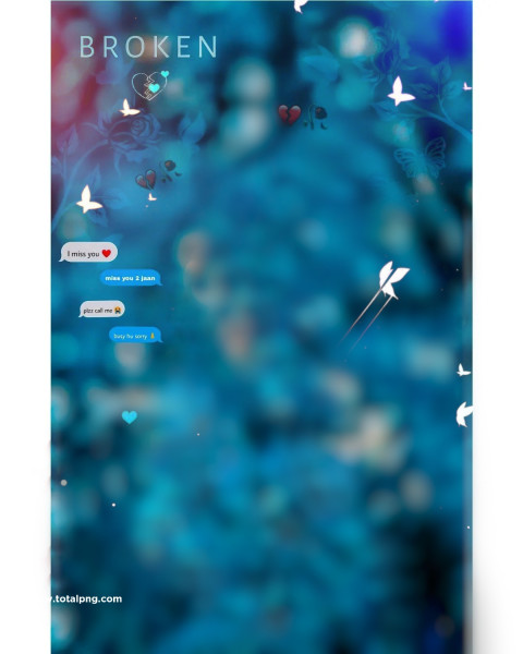 broken hd cb editing background