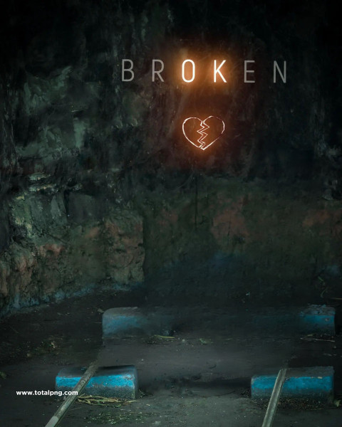 Broken heart cb editing background hd