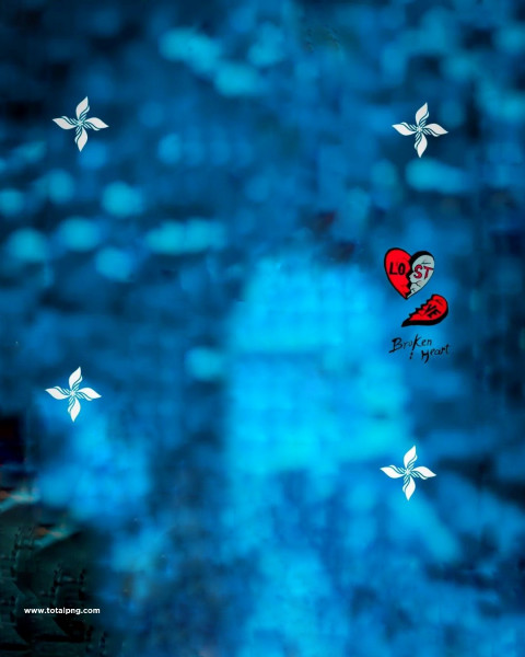 Broken heart hd cb editing background