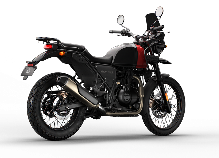 Bullet Bike back view png (2)