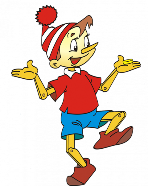 buratino hd png, Transparent background