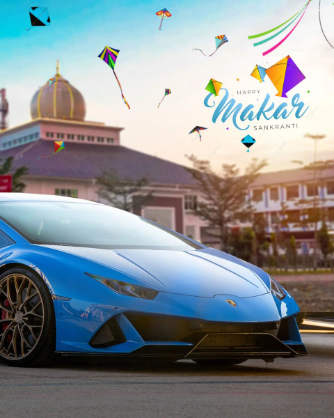 Car sankranti editing background